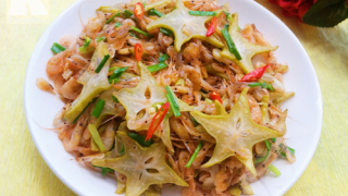 Tép đồng rang khế