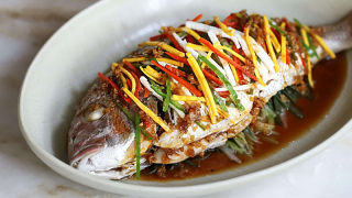 Cá hấp xì dầu
