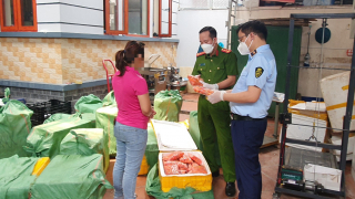 Phát hiện 840kg trứng non đông lạnh bốc mùi hôi thối