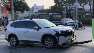 Hà Nội: Va chạm liên hoàn tại đầu câu Chương Dương