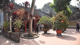 Đảm bảo an toàn phòng cháy tại Di tích Đền Đức Thánh Cả