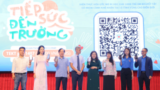 Hiện thực hóa ước mơ đi học cho trẻ em khuyết tật vùng cao