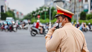 CSGT Hà Nội mở đợt cao điểm đảm bảo TT ATGT