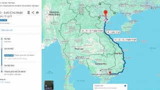Đường sắt bán vé tàu qua bản đồ trực tuyến