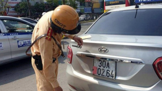 Tăng mức phạt đến 52 triệu đồng cho hành vi che, dán, dùng biển số giả
