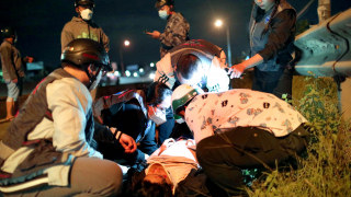“Nữ hiệp sĩ” cứu nạn giao thông