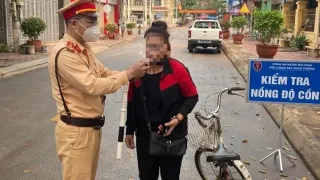 Uống rượu đi xe đạp, bị phạt thế nào?