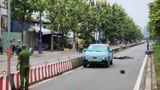 Xe taxi chạy ngược chiều gây tai nạn chết người