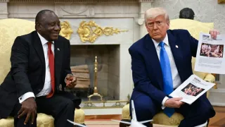 Tổng thốngTrump gây sốc khi dùng ảnh Congo làm bằng chứng diệt chủng ở Nam Phi