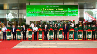 Bệnh viện Quân y 175 khánh thành toà nhà 1.000 giường, đón nhận Huân chương Hồ Chí Minh