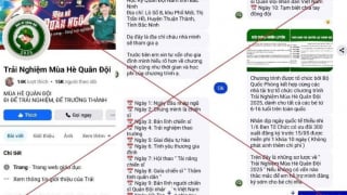 Cảnh giác khi đăng ký trại hè quân đội trên mạng