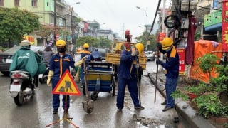 Hà Nội: Gần 4.000 người ứng trực gãy đổ cây xanh, thoát nước trong cơn bão số 3