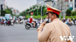 Đảm bảo ATGT trong thời gian diễn ra Triển lãm thành tựu kinh tế - xã hội