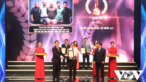 VOV Giao thông vinh dự giành giải A - Giải Báo chí Quốc gia lần thứ XVI