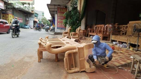 Làng nghề mộc Vạn Điểm