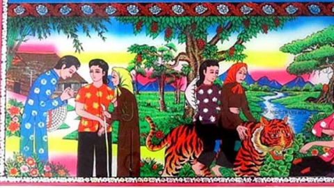 Tranh kiếng Nam Bộ, giữ vẹn hồn nghề