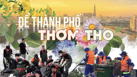 Để thành phố thơm tho…