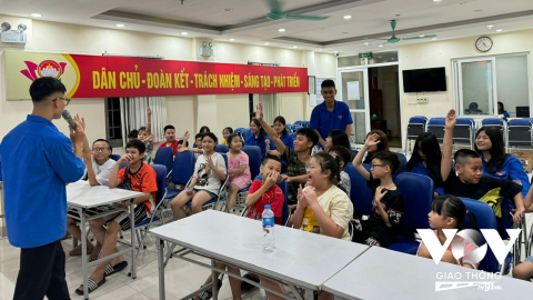 Lớp học kỹ năng sống xanh mùa hè cho học viên nhí