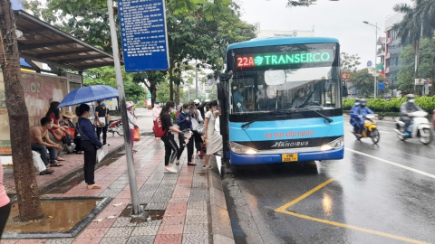 Transerco: Chính thức vận hành xe buýt điện từ 01/2/2025