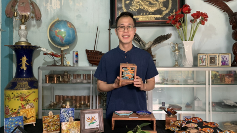 Giữ hồn nghệ thuật pháp lam