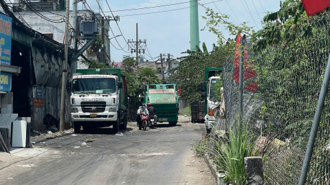 Trạm trung chuyển rác Hiệp Bình Chánh: Hiểm họa ô nhiễm và tai nạn rình rập