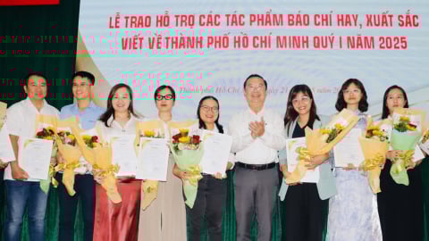 VOV Giao thông có 3 tác phẩm hay, xuất sắc được TP.HCM vinh danh