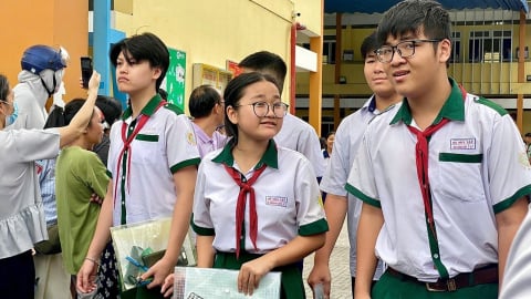 TP.HCM: Khép lại kỳ thi lớp 10, phụ huynh và học sinh thở phào