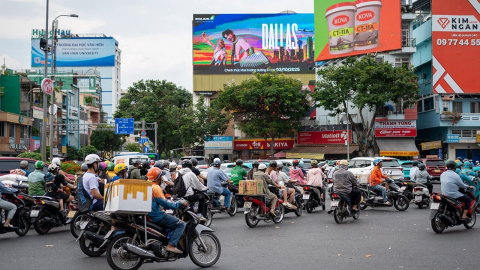 TP.HCM: Ngã bảy Lý Thái Tổ bao giờ hết ùn tắc?