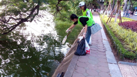 Tết sạch ở Bờ Hồ