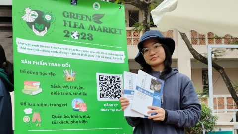 CLB Ngoại Ngữ Xanh lan tỏa lối sống thân thiện với môi trường