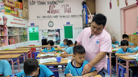 Hành trình 'giữ lửa' cho lớp học tình thương