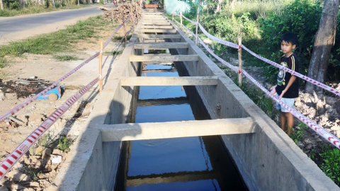 Kênh thủy lợi không nắp đậy, như cái bẫy chực chờ