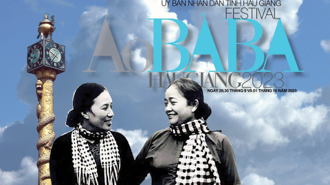 Bộ sưu tập áo bà ba làm bằng vải sợi khóm Cầu Đúc sẽ được trình diễn tại Festival áo bà ba