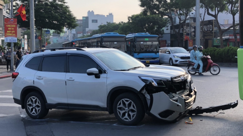 Hà Nội: Va chạm liên hoàn tại đầu câu Chương Dương