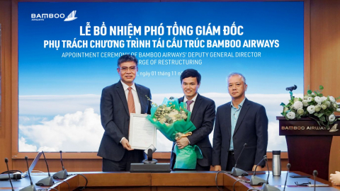 Bamboo Airways bổ nhiệm Phó Tổng giám đốc phụ trách chương trình tái cơ cấu