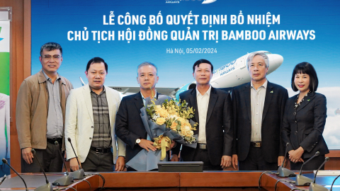 Ông Phan Đình Tuệ là tân Chủ tịch HĐQT Bamboo Airways