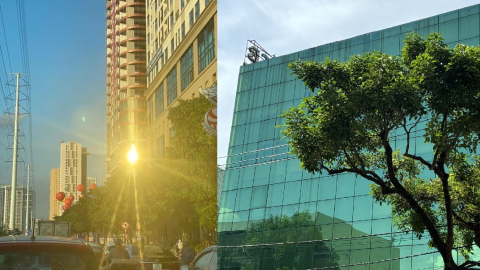 Tài xế phàn nàn vì cao ốc tráng kính màu trên đường Tố Hữu gây chói mắt