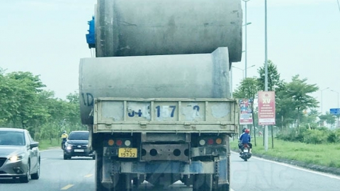 Chở hàng không đảm bảo an toàn, bị phạt tới 22 triệu đồng
