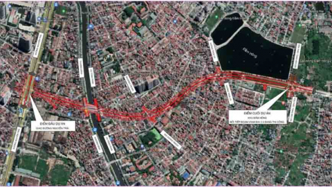Đường vành đai 2,5 Hà Nội: Dự án 2.500 tỷ kết nối Nguyễn Trãi - Đầm Hồng đang triển khai ra sao?