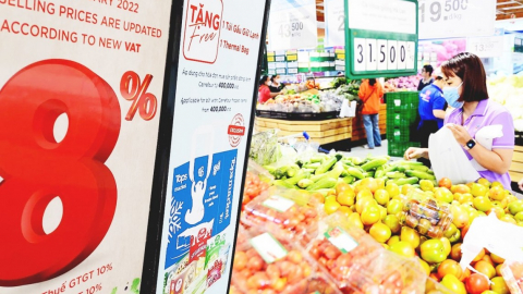 Bộ Tài chính đề xuất tiếp tục giảm thuế giá trị gia tăng 2%
