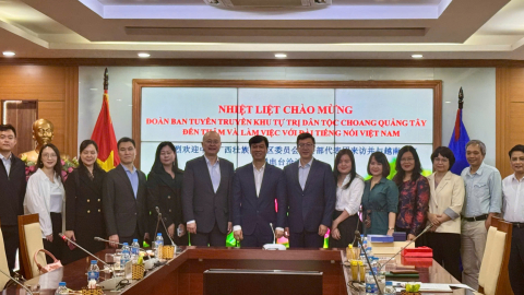 Đài Tiếng nói Việt Nam và Quảng Tây (Trung Quốc) tăng cường hợp tác truyền thông