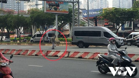 Hiểm hoạ băng qua đường không đúng chỗ