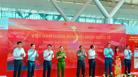 Xác thực điện tử và nhận diện sinh trắc học khách đi máy bay tại nhà ga T3