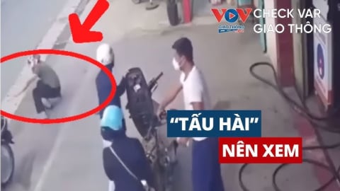 Những pha 'tấu hài' trên phố (Phần 2)