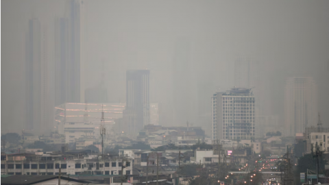 Bangkok phát cảnh báo ô nhiễm bụi mịn, lên phương án cho người dân làm việc tại nhà