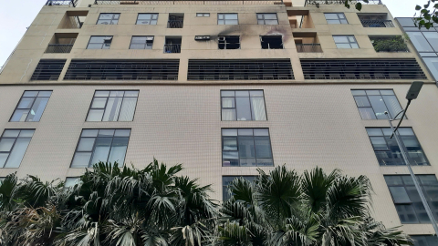 Hỏa hoạn tại chung cư 317 Trường Chinh, giải cứu 3 người an toàn