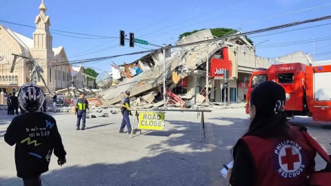 Động đất tại Philippines: Hơn 40 người thiệt mạng và mất tích