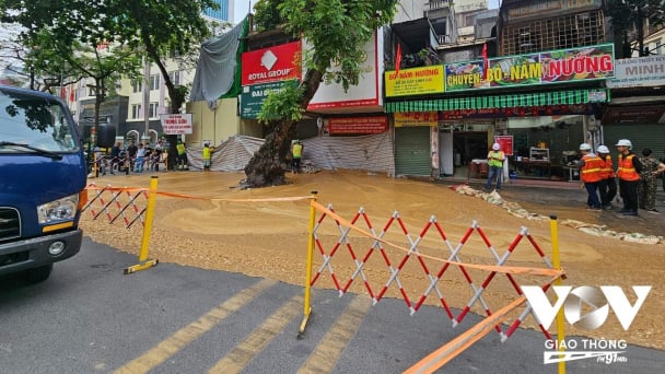 Lại phun trào phụ gia tại công trình Metro Nhổn - Ga Hà Nội