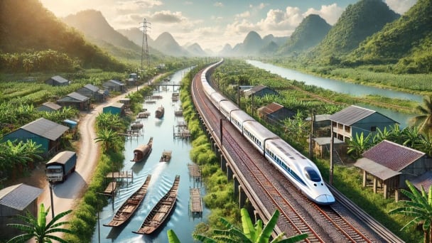 Tháo điểm nghẽn mang tên “mặt bằng” cho đường sắt cao tốc Bắc - Nam