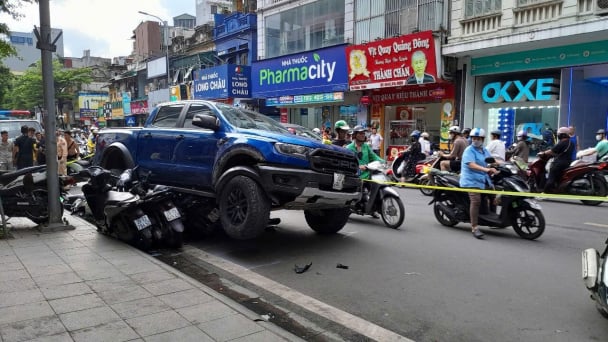 Không phát hiện nồng độ cồn và ma túy từ lái “xe điên” tại Khâm Thiên